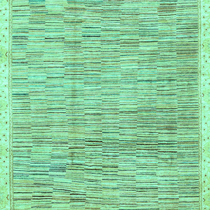 Abstract Turquoise Modern Rug, abs3473turq