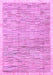 Machine Washable Abstract Purple Modern Area Rugs, wshabs3473pur