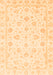 Oriental Orange Traditional Rug, abs3474org