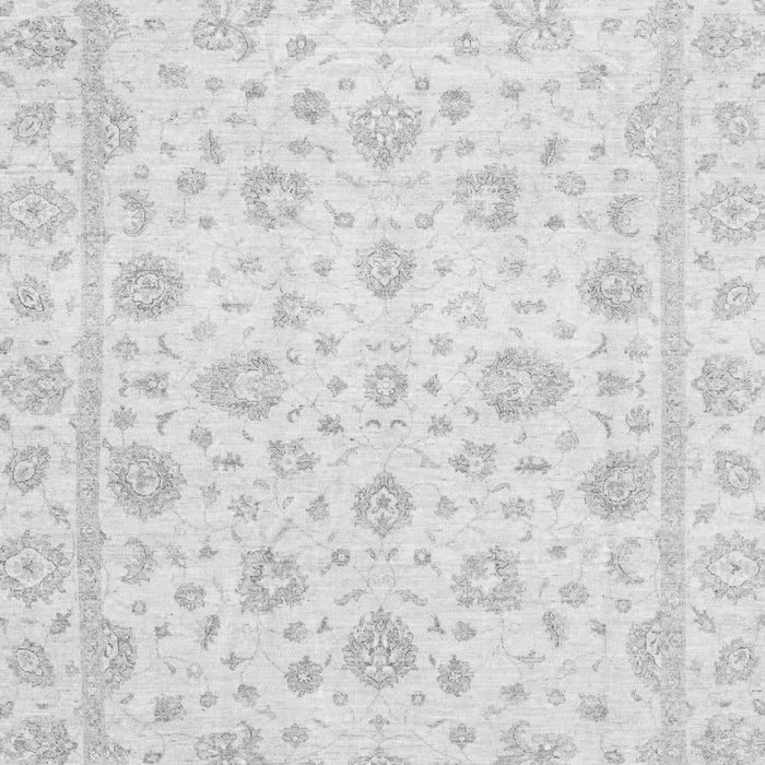 Machine Washable Oriental Gray Traditional Rug, wshabs3474gry