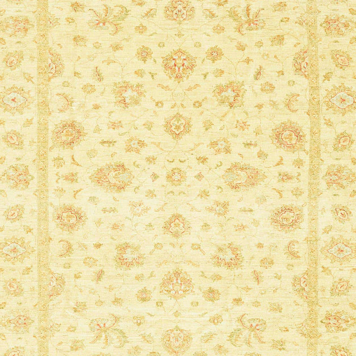 Machine Washable Abstract Sun Yellow Rug, wshabs3474