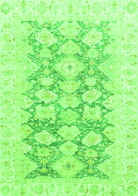 Oriental Green Traditional Rug, abs3475grn