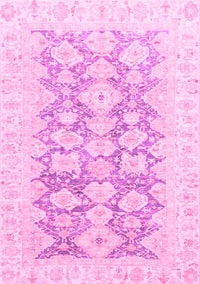 Oriental Pink Traditional Rug, abs3475pnk