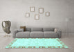 Machine Washable Abstract Light Blue Modern Rug in a Living Room, wshabs3476lblu