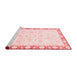 Modern Red Washable Rugs