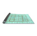 Sideview of Abstract Light Blue Modern Rug, abs3477lblu