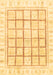 Abstract Brown Modern Rug, abs3477brn