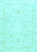Oriental Light Blue Traditional Rug, abs3478lblu