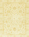 Machine Washable Abstract Mustard Yellow Rug, wshabs3478