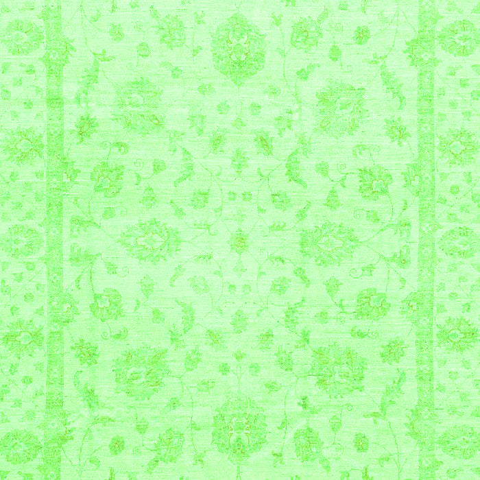 Oriental Green Traditional Rug, abs3478grn