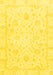 Oriental Yellow Traditional Rug, abs3478yw