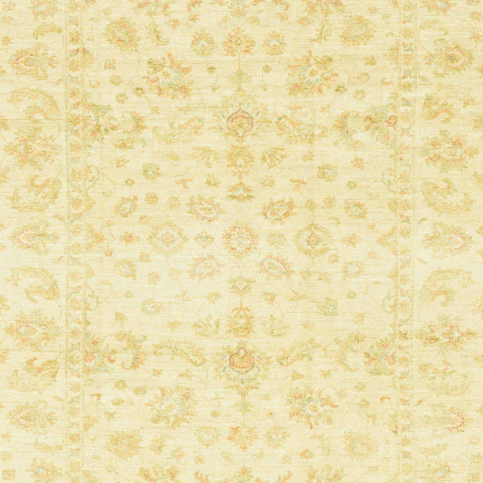 Machine Washable Abstract Sun Yellow Rug, wshabs3479