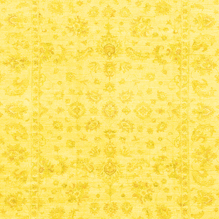 Oriental Yellow Traditional Rug, abs3479yw
