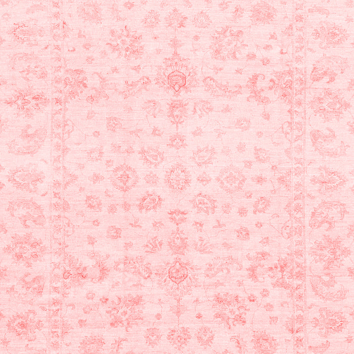 Machine Washable Oriental Red Traditional Rug, wshabs3479red