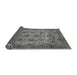 Sideview of Abstract Gray Modern Rug, abs347gry