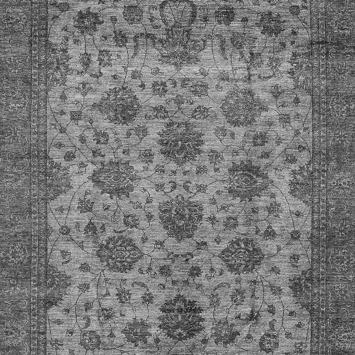 Machine Washable Abstract Gray Modern Rug, wshabs347gry