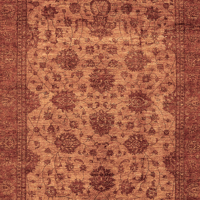 Abstract Brown Modern Rug, abs347brn