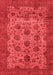 Abstract Red Modern Area Rugs