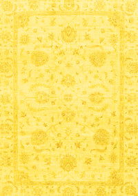 Oriental Yellow Traditional Rug, abs3480yw