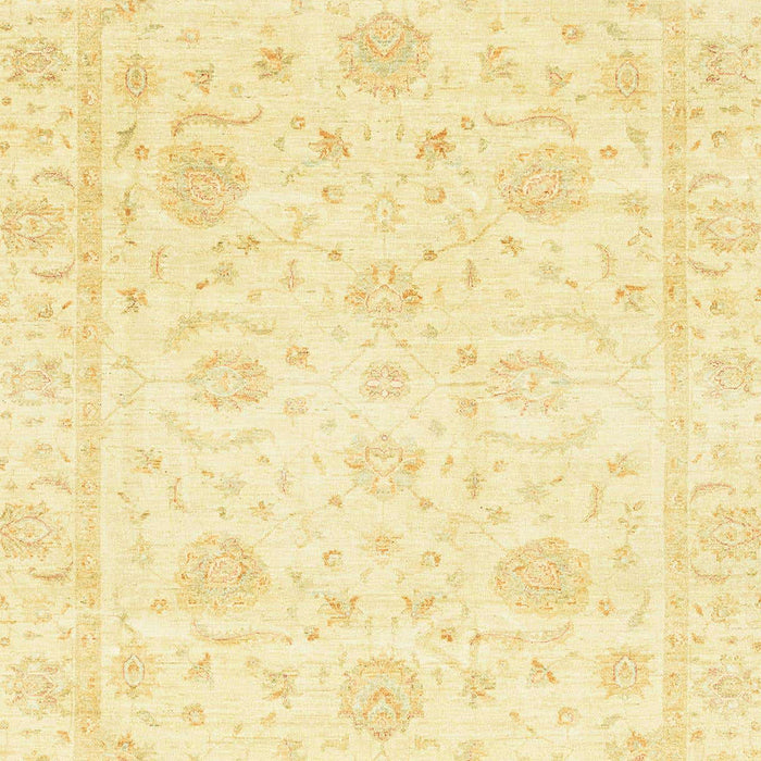 Machine Washable Abstract Sun Yellow Rug, wshabs3480