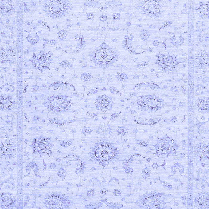 Oriental Blue Traditional Rug, abs3481blu