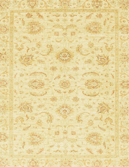 Machine Washable Abstract Sun Yellow Rug, wshabs3481