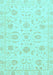 Oriental Light Blue Traditional Rug, abs3481lblu