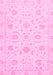 Oriental Pink Traditional Rug, abs3481pnk