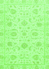 Oriental Green Traditional Rug, abs3481grn