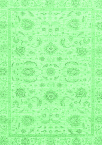 Oriental Emerald Green Traditional Rug, abs3481emgrn