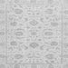 Square Oriental Gray Traditional Rug, abs3481gry