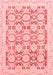 Oriental Red Traditional Area Rugs