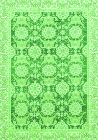 Oriental Green Traditional Rug, abs3482grn