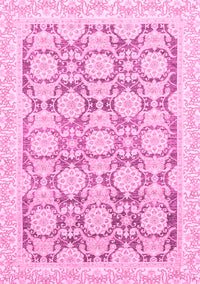 Oriental Pink Traditional Rug, abs3482pnk