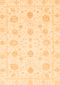 Oriental Orange Traditional Rug, abs3483org