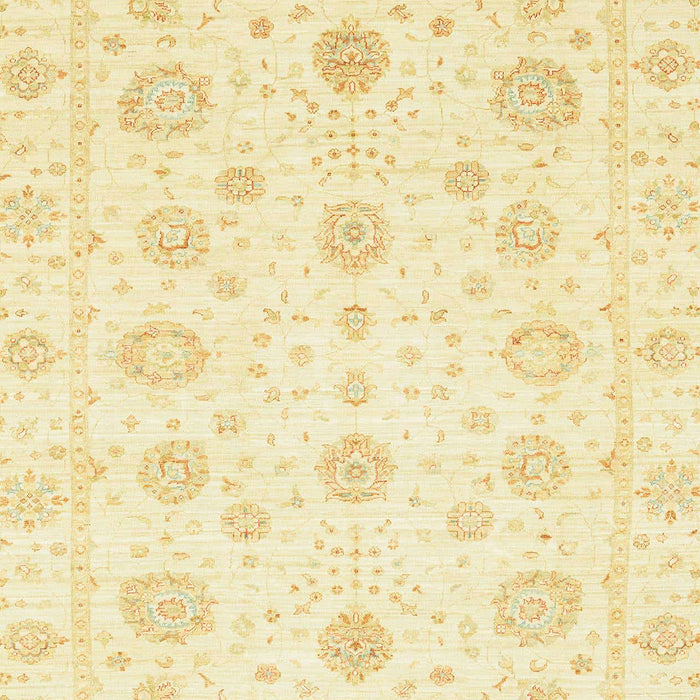 Machine Washable Abstract Mustard Yellow Rug, wshabs3483