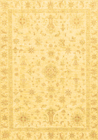 Oriental Brown Traditional Rug, abs3484brn