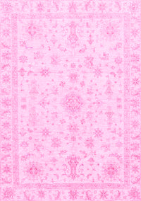 Oriental Pink Traditional Rug, abs3484pnk