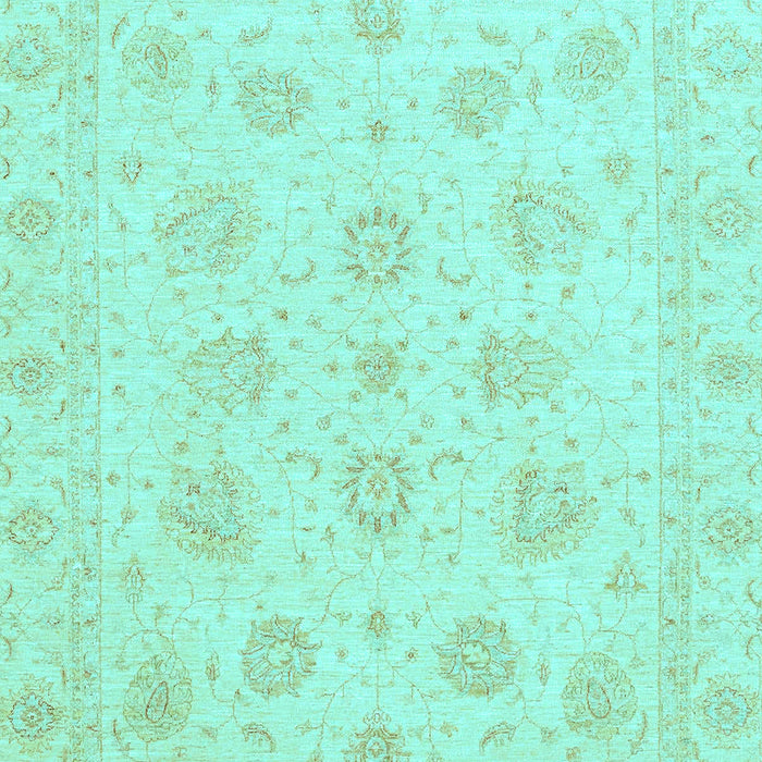Oriental Light Blue Traditional Rug, abs3485lblu