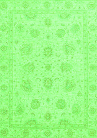 Oriental Green Traditional Rug, abs3485grn