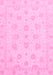 Machine Washable Oriental Pink Traditional Rug, wshabs3485pnk