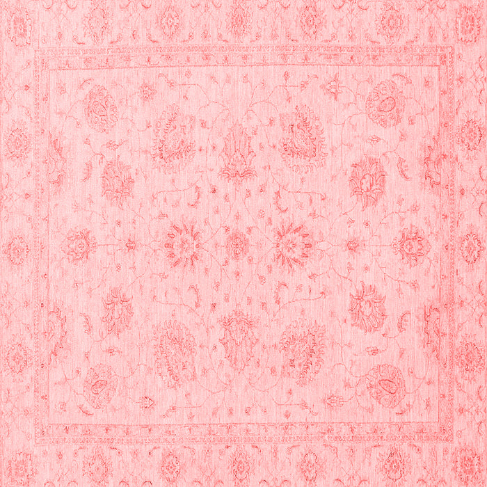 Machine Washable Oriental Red Traditional Rug, wshabs3485red