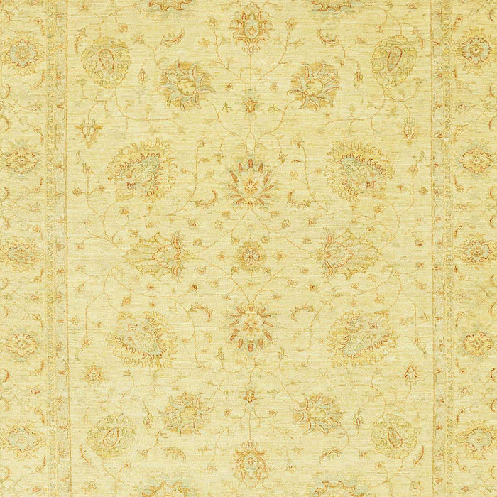 Machine Washable Abstract Mustard Yellow Rug, wshabs3485