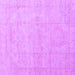 Square Abstract Purple Modern Rug, abs3486pur