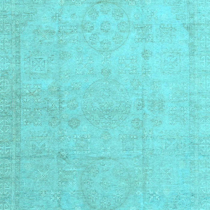 Abstract Light Blue Modern Rug, abs3486lblu