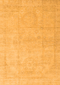 Abstract Orange Modern Rug, abs3486org