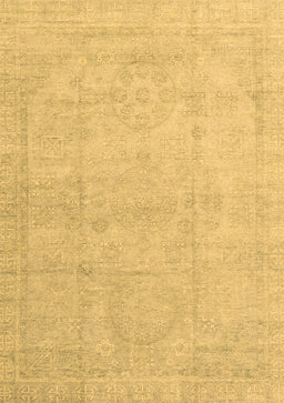 Abstract Brown Modern Rug, abs3486brn