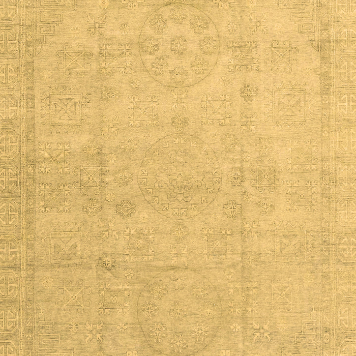 Machine Washable Abstract Brown Modern Rug, wshabs3486brn