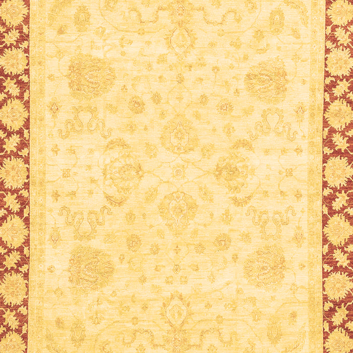 Abstract Brown Modern Rug, abs3487brn
