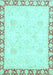 Machine Washable Abstract Light Blue Modern Rug, wshabs3487lblu